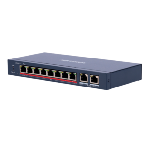 Hikvision DS-3E0310HP-E 8-Port Hi-PoE + 2-Port Uplink Switch