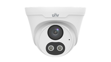 מצלמת כיפה צבע מלא בלילה 4MP לתנאי חוץ מסדרת EasyStar-DL, עדשה קבועה 2.8 מ"מ, תאורת לילה: IR ו WarmLight ל30 מטר, מיקרופון וספיקר מובנים