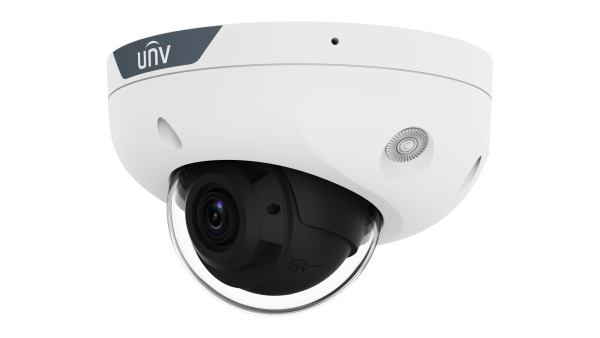 מצלמת מיני-כיפה א.ואנדל צבע מלא בלילה 4MP לתנאי חוץ מסדרת EasyStar-DL, עדשה קבועה 2.8 מ"מ, תאורת לילה: IR ו WarmLight ל30 מטר, מיקרופון מובנה