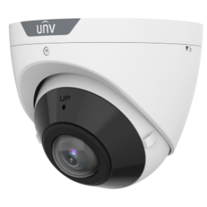 מצלמה כיפה אנטי-ואנדל פאנורמית 180°, 5MP מסדרת Prime עדשה קבועה 1.68 מ"מ, תאורת לילה: IR ל20 מטר, מיקרופון מובנה