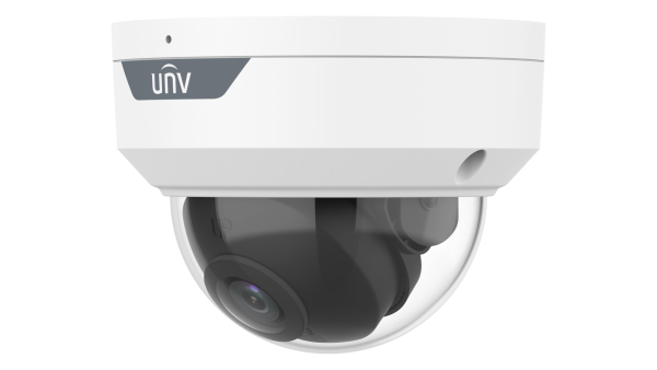 מצלמת כיפה אנטי-ואנדל 4MP לתנאי חוץ מסדרת EasyBasic-IR, עדשה קבועה 2.8 מ"מ, תאורת לילה: IR ל30 מטר, מיקרופון מובנה