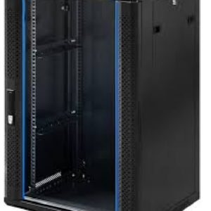 ארון תקשורת 25U בגודל 800*600 שחור
