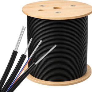 כבל דרופ אופטי, מוכן עם 2 מחברי LC APC Simplex בשני צידי הכבל, מעטה PVC משוריין ועם שרוול משיכה יחודי להשחלות. 5M