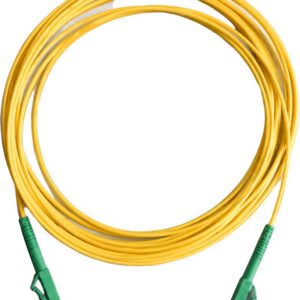 מגשר אופ' LC-APC/LC-APC OS2 SM Simplex צהוב 2מ