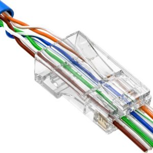 תקע CAT5E לא מסוכך UTP חוטים יוצאים