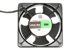 מאוורר לארון תקשורת 220V + כבל חשמל