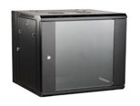 ארון תקשורת 10U בגודל 600*600 שחור