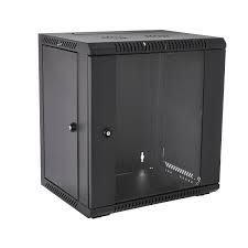 ארון תקשורת 12U בגודל 600*600 שחור