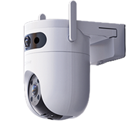 מצלמה חיצונית WIFI, ממונעת PT 360 עדשה כפולה ברזולוציית 3K (5MP), עדשה עליונה רחבה 2 CS-H9c (5MP+5MP)