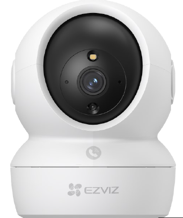 מצלמה בייתית ממונעת PT 360 רזולוציית 2K (3MP) צפייה בחושך עד 10 מטרים בשחור לבן וצפייה צבעונית חכמה בלילה עד 5 מטרים Auto-Zoom Tracking CS-H6c (3MP)