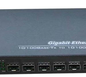 מתג SFP 8 פורט אופטי + 2 גיגה נחושת BoostLink