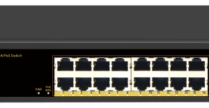 רכזת 8 פורט גיגה POE + אפלינק 2X נחושת 240W