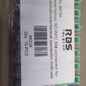 קונקטור SC/APC לחיבור אוטומטי/מכני סימפליקס SM רב פעמי