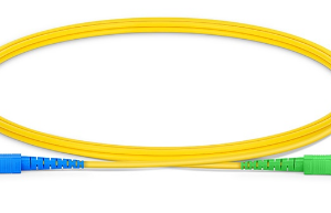 מגשר אופ' SC-APC/SC-APC OS2 SM Simplex G657A2 צהוב10מ'