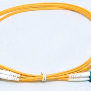 מגשר אופ' LC-UPC/LC-UPC OS2 SM Duplex צהוב 0.5מ'