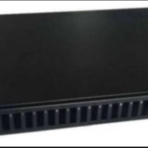 פנל אופטי 1U, עד 96 סיבים - 24 פורט, מקום ל 24 SC duplex, או 24 LC Quad. 440x244x44 מ"מ. מגיע ללא מתאמים וללא פיגטיילים, אך כולל מגש. שחור