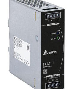 ספק כח תעשייתי לפס דין 240W/ 48V טווח טמפרטורות: 40/75°C-