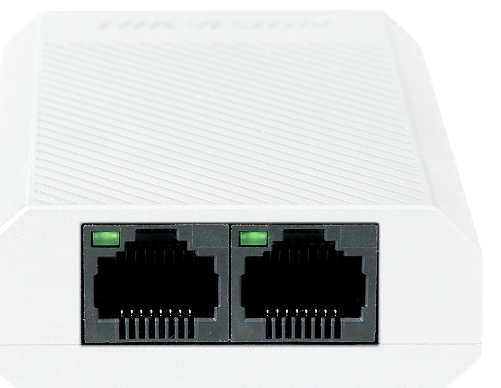 מפצל POE 1 כניסה 10/100 + 2 יציאות 10/100 PoE Hikvision | DS-3E0103DP-E