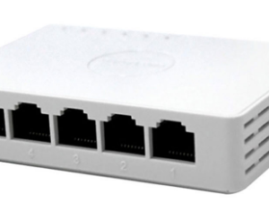 מתג גיגה 5 פורט Plug&Play פלסטיק Hikvision | DS-3E0505D-O