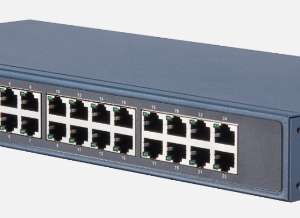 מתג גיגה 24 פורט Plug&Play מארז מתכת RM Hikvision | DS-3E0524R-O
