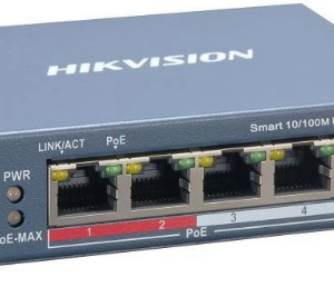 מתג POE מנוהל בענן CCTV 5 פורט | DS-3E1105P-EI(M)