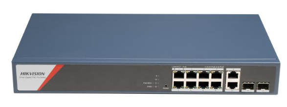 מתג POE Premium מנוהל בענן 8+4 פורט | DS-3E1512HP-SI
