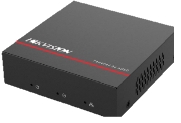 מערכת הקלטה NVR 8 ערוצים — Mini, כונן SSD מובנה 1TB | DS-E08NI-Q1-1T